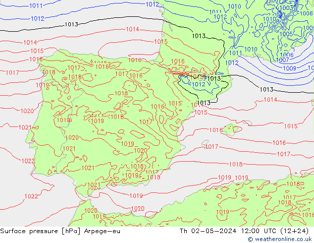      Arpege-eu  02.05.2024 12 UTC