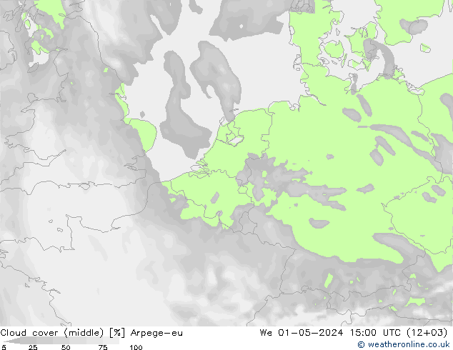 Nubi medie Arpege-eu mer 01.05.2024 15 UTC