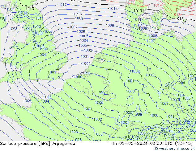      Arpege-eu  02.05.2024 03 UTC