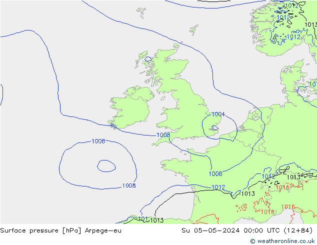 ciśnienie Arpege-eu nie. 05.05.2024 00 UTC