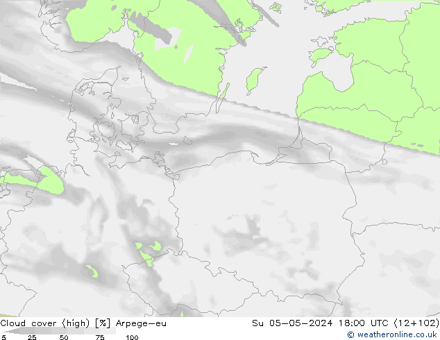 nuvens (high) Arpege-eu Dom 05.05.2024 18 UTC