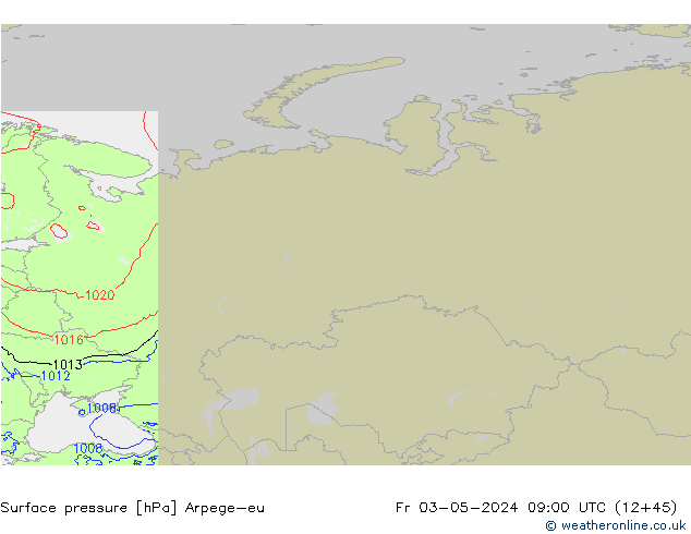 pressão do solo Arpege-eu Sex 03.05.2024 09 UTC