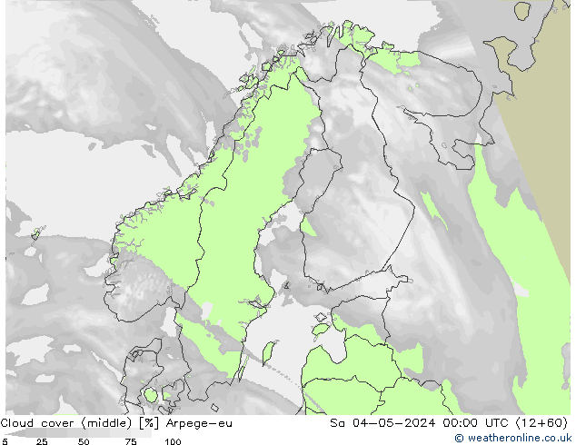 Bulutlar (orta) Arpege-eu Cts 04.05.2024 00 UTC