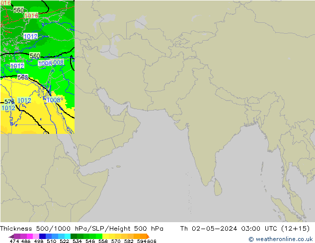 Thck 500-1000hPa Arpege-eu Th 02.05.2024 03 UTC