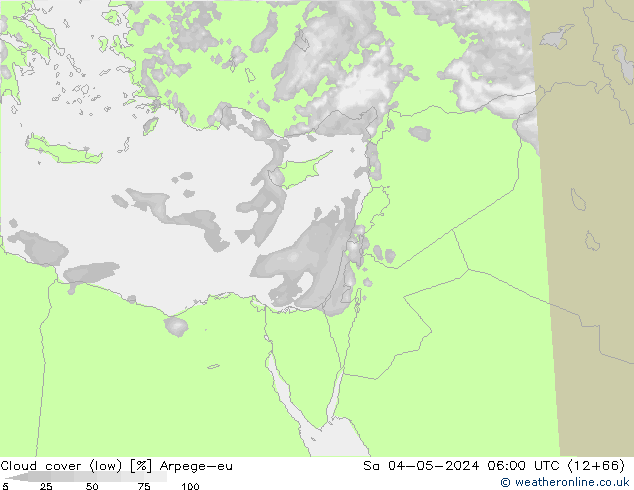 облака (низкий) Arpege-eu сб 04.05.2024 06 UTC