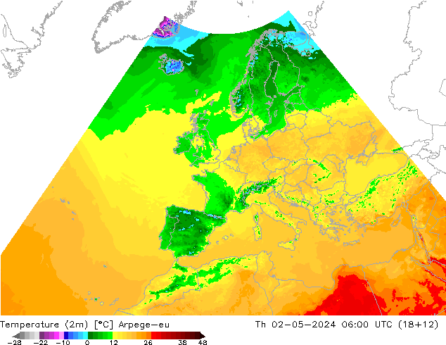     Arpege-eu  02.05.2024 06 UTC
