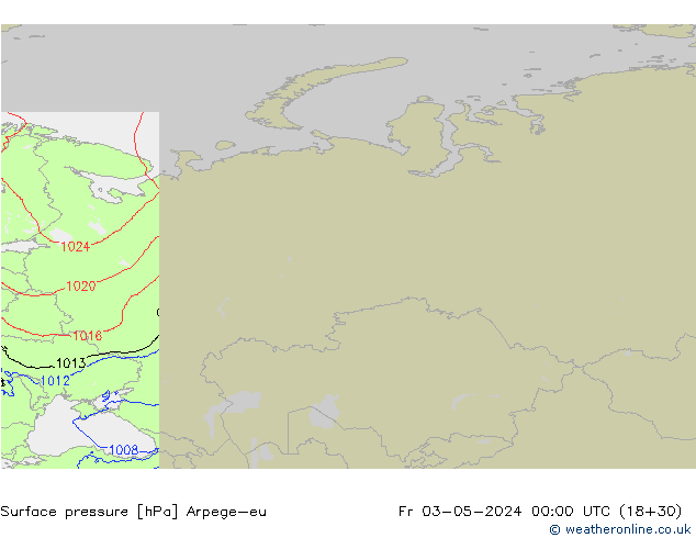 ciśnienie Arpege-eu pt. 03.05.2024 00 UTC