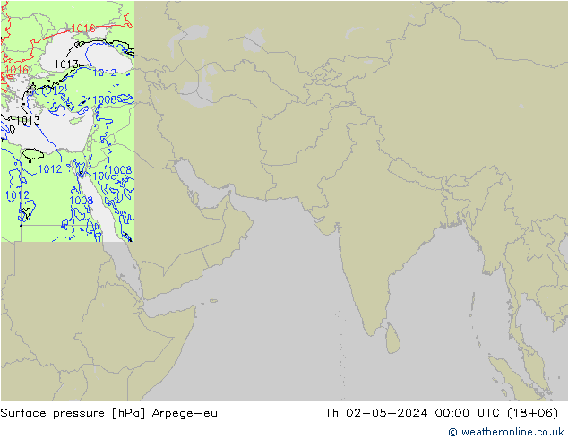 pression de l'air Arpege-eu jeu 02.05.2024 00 UTC