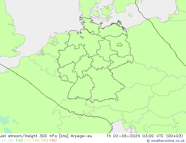 Polarjet Arpege-eu Do 02.05.2024 03 UTC