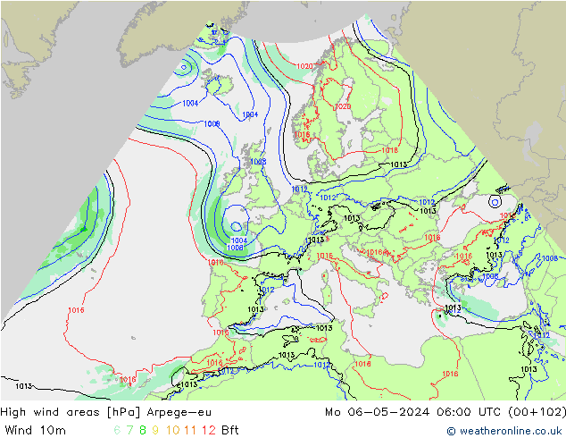 Sturmfelder Arpege-eu Mo 06.05.2024 06 UTC