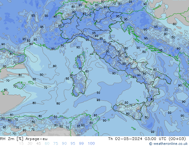 2m Nispi Nem Arpege-eu Per 02.05.2024 03 UTC