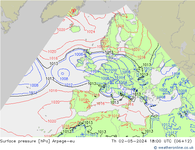      Arpege-eu  02.05.2024 18 UTC