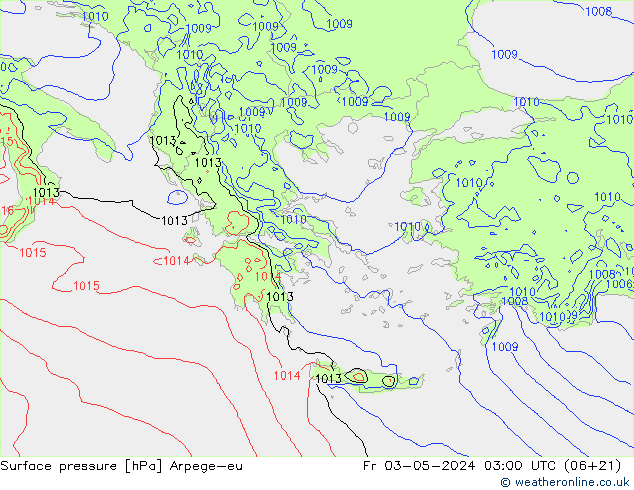 ciśnienie Arpege-eu pt. 03.05.2024 03 UTC