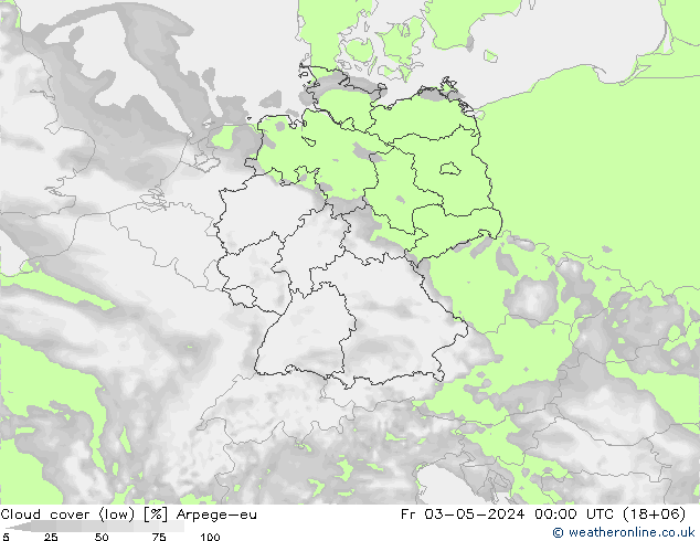 Nubes bajas Arpege-eu vie 03.05.2024 00 UTC