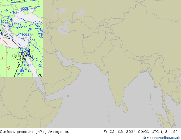 Yer basıncı Arpege-eu Cu 03.05.2024 09 UTC