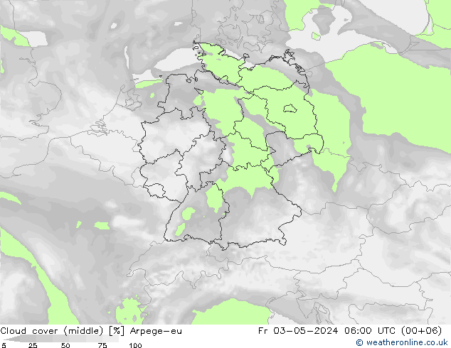 облака (средний) Arpege-eu пт 03.05.2024 06 UTC