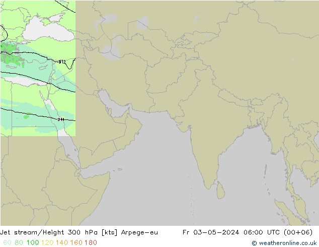 高速氣流 Arpege-eu 星期五 03.05.2024 06 UTC