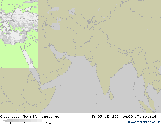 Bulutlar (düşük) Arpege-eu Cu 03.05.2024 06 UTC