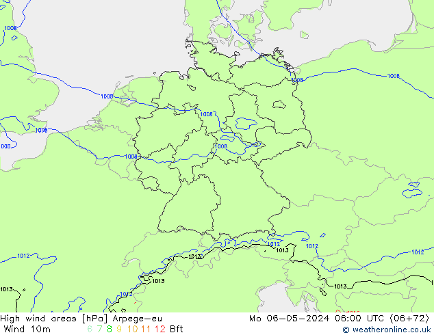 Sturmfelder Arpege-eu Mo 06.05.2024 06 UTC