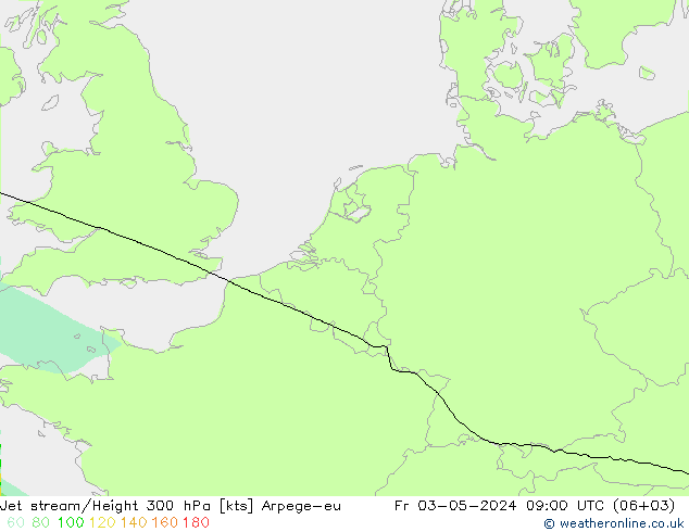 Polarjet Arpege-eu Fr 03.05.2024 09 UTC