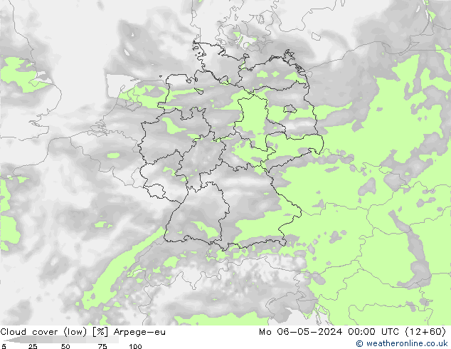 Nuages (bas) Arpege-eu lun 06.05.2024 00 UTC