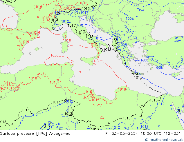 ciśnienie Arpege-eu pt. 03.05.2024 15 UTC