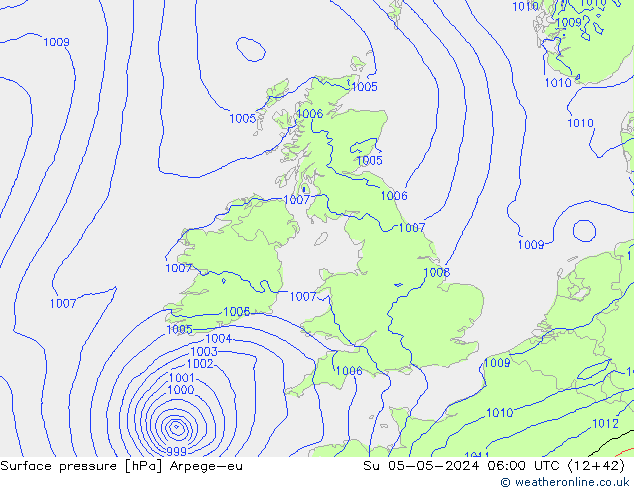      Arpege-eu  05.05.2024 06 UTC