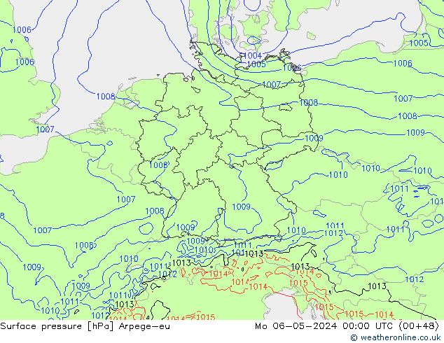      Arpege-eu  06.05.2024 00 UTC