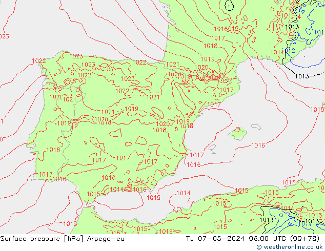      Arpege-eu  07.05.2024 06 UTC