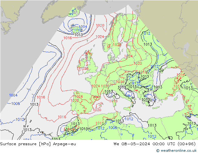      Arpege-eu  08.05.2024 00 UTC