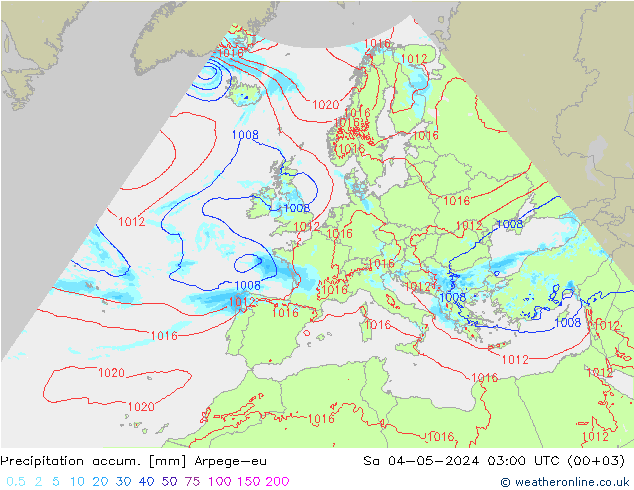 Nied. akkumuliert Arpege-eu Sa 04.05.2024 03 UTC