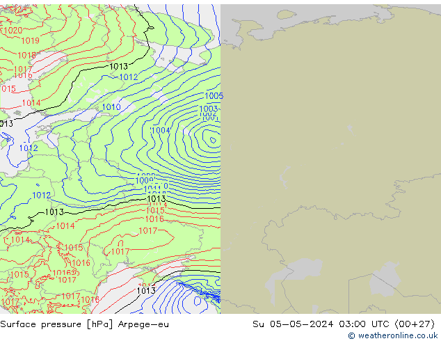      Arpege-eu  05.05.2024 03 UTC