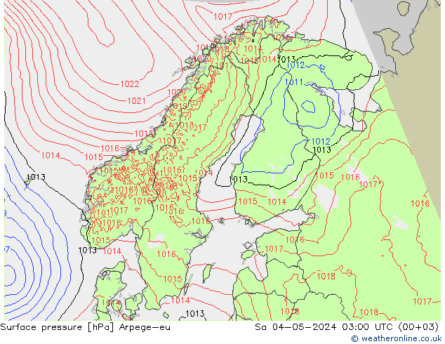 ciśnienie Arpege-eu so. 04.05.2024 03 UTC