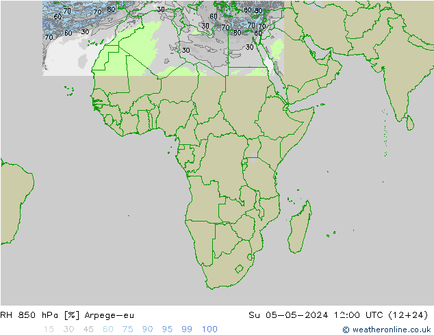 RV 850 hPa Arpege-eu zo 05.05.2024 12 UTC