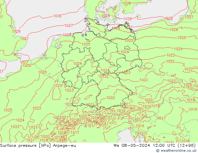      Arpege-eu  08.05.2024 12 UTC