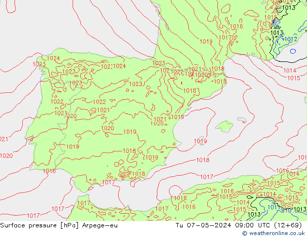      Arpege-eu  07.05.2024 09 UTC