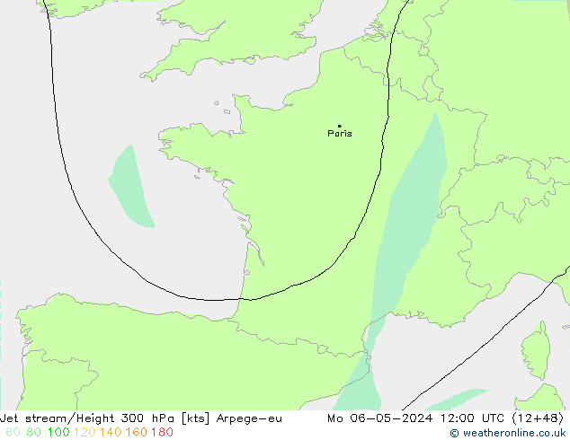 Polarjet Arpege-eu Mo 06.05.2024 12 UTC