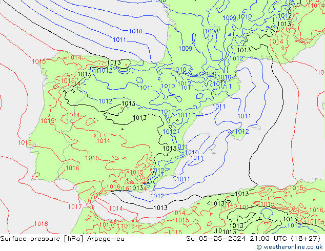      Arpege-eu  05.05.2024 21 UTC