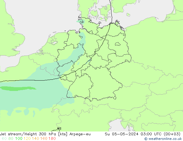 高速氣流 Arpege-eu 星期日 05.05.2024 03 UTC