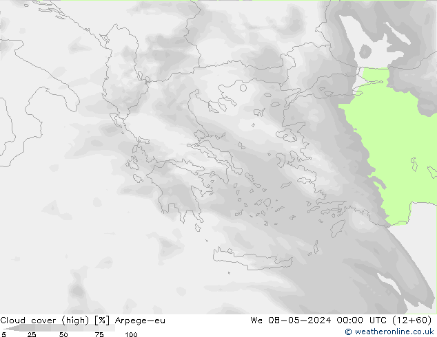 облака (средний) Arpege-eu ср 08.05.2024 00 UTC