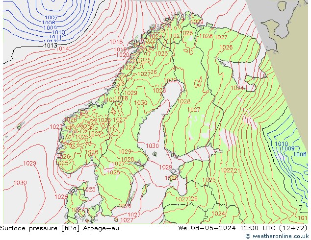      Arpege-eu  08.05.2024 12 UTC