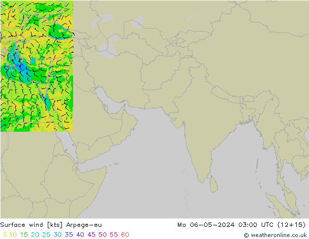 Bodenwind Arpege-eu Mo 06.05.2024 03 UTC