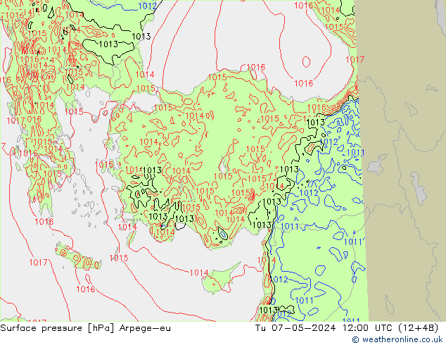      Arpege-eu  07.05.2024 12 UTC