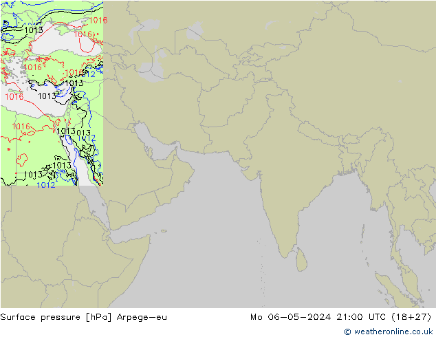 Luchtdruk (Grond) Arpege-eu ma 06.05.2024 21 UTC