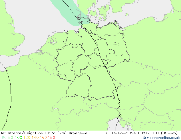 Corriente en chorro Arpege-eu vie 10.05.2024 00 UTC