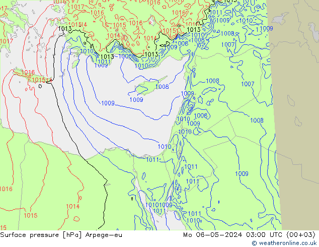 ciśnienie Arpege-eu pon. 06.05.2024 03 UTC