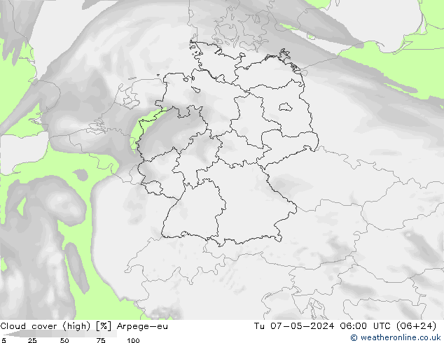 Nubi alte Arpege-eu mar 07.05.2024 06 UTC