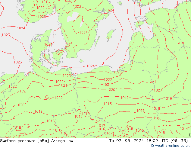      Arpege-eu  07.05.2024 18 UTC