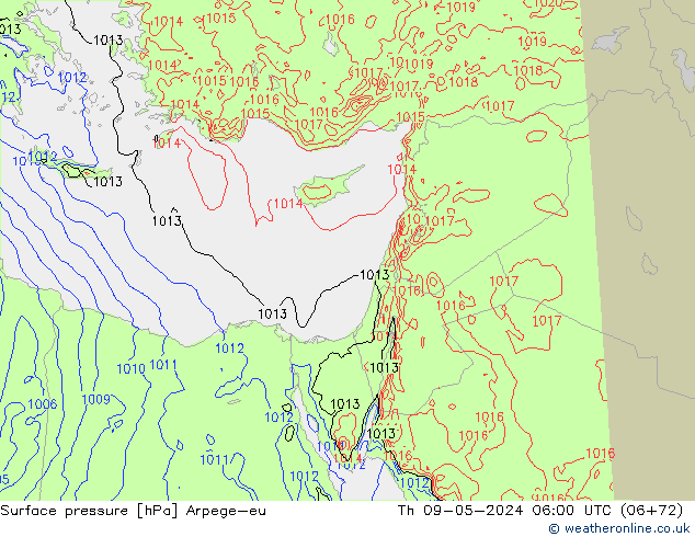 pression de l'air Arpege-eu jeu 09.05.2024 06 UTC