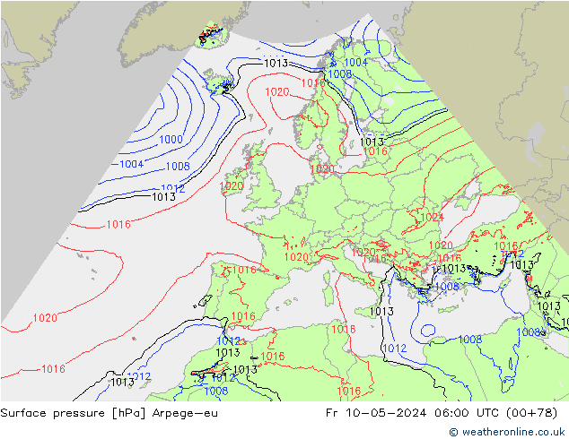      Arpege-eu  10.05.2024 06 UTC